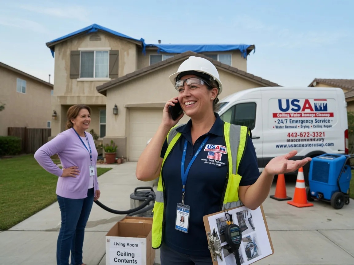Ceiling Water Damage Restoration Pickstown, SD FAQs