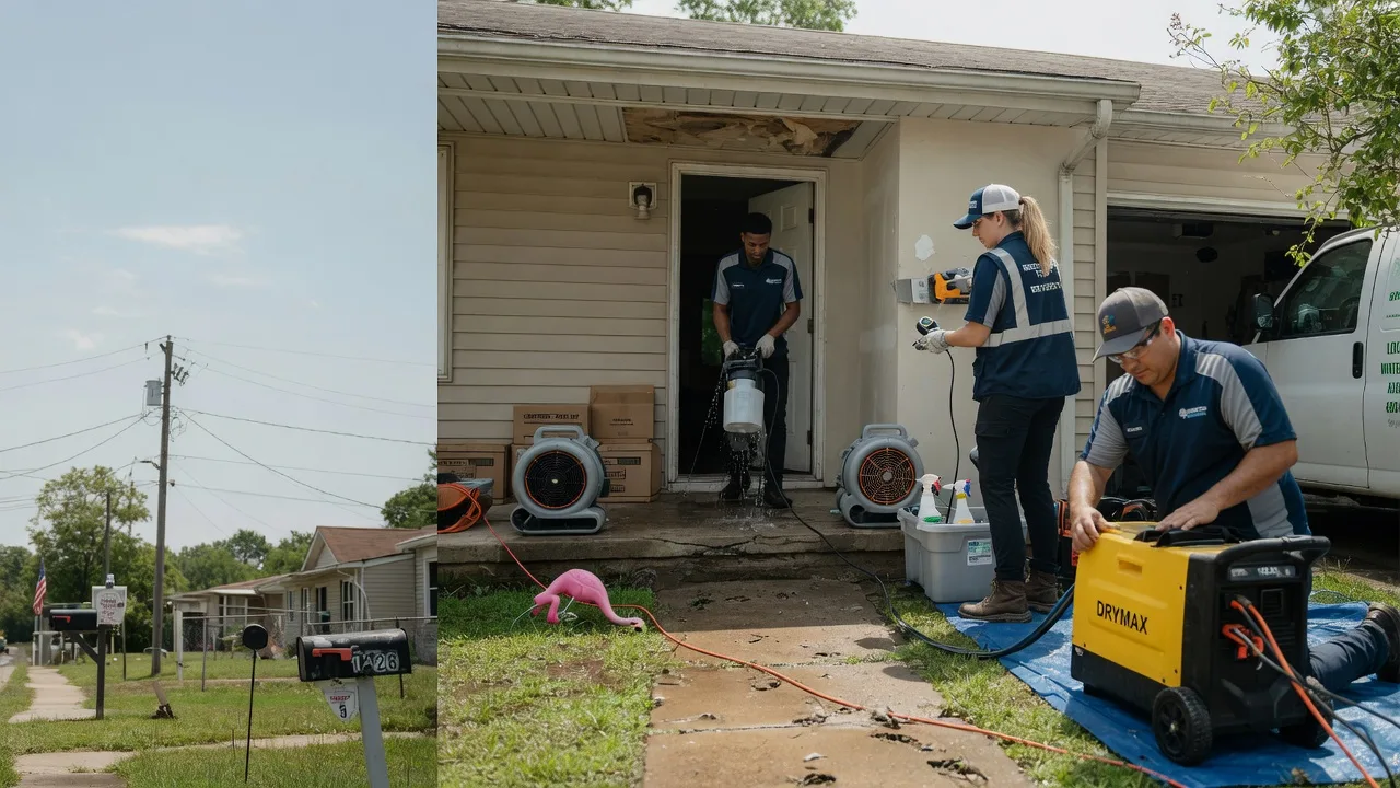 Storm Damage Water Removal in Pickstown, SD near me